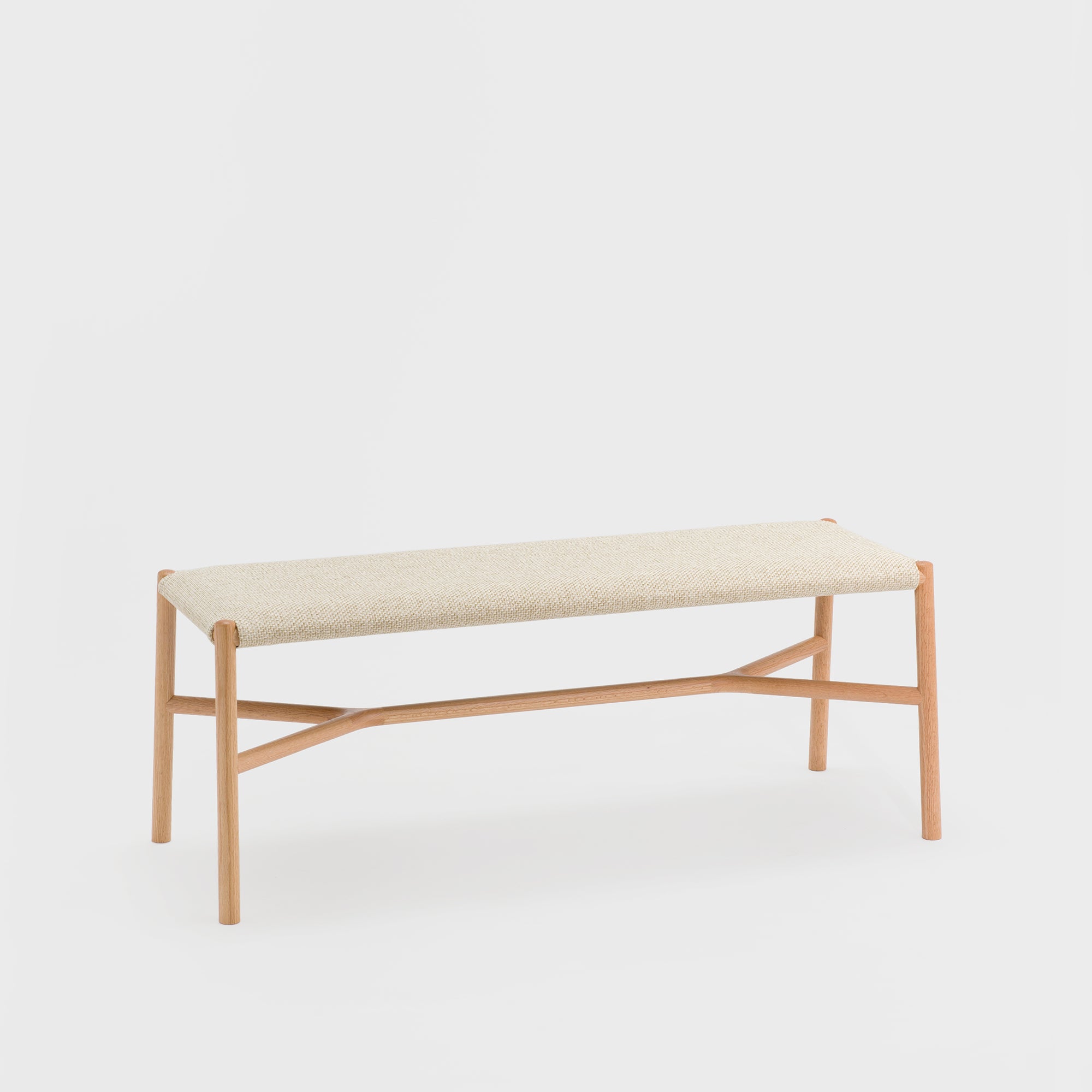 Oak + Beige Fabric Covers