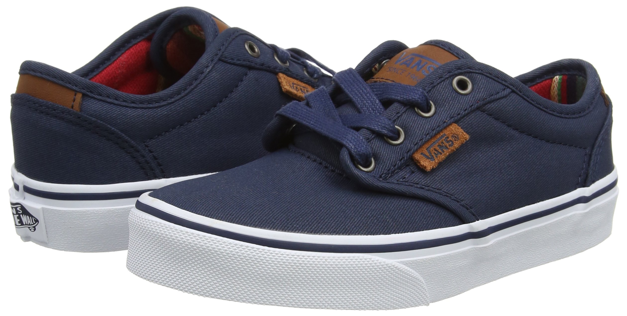 Vans Boys Low-Top Sneakers - Classic Skate Shoes for Kids | Casual Wear, School & Outdoor Play