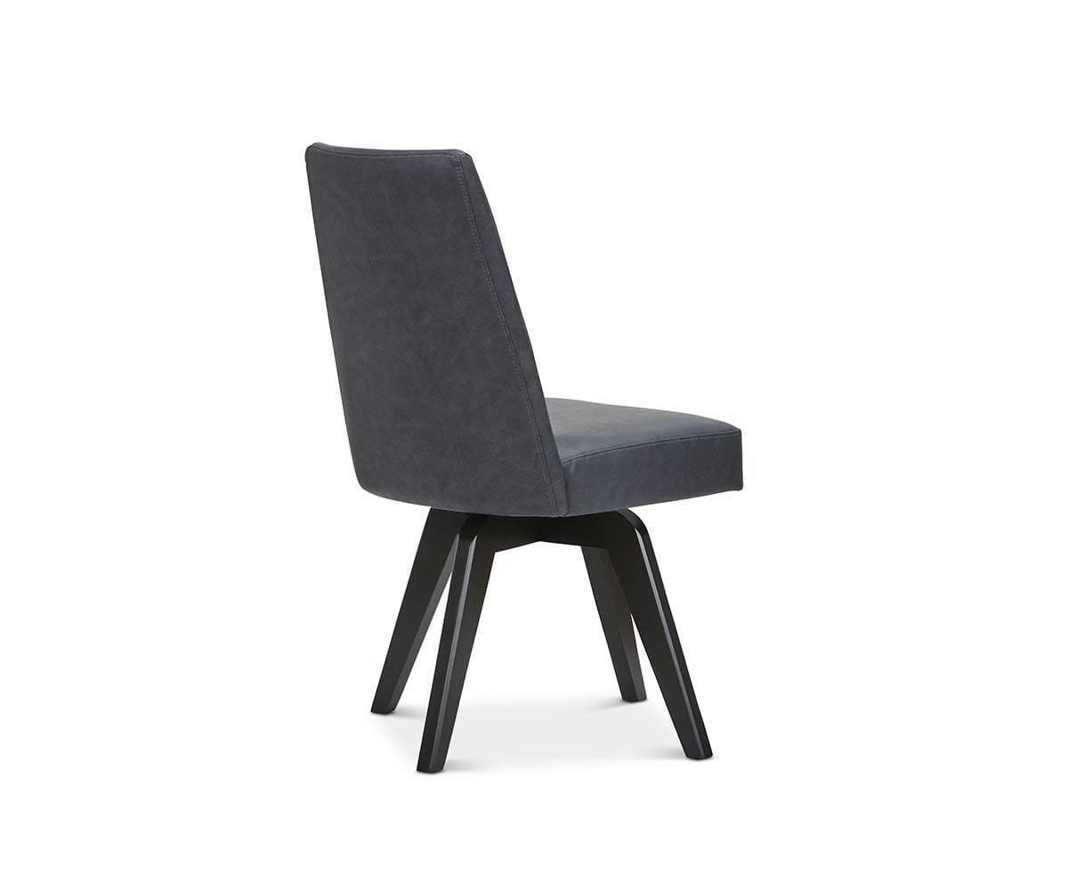 Raynor Swivel Dining Chair - 360 Degree Rotating Modern Kitchen Chair with Padded Seat - Perfect for Dining Room, Kitchen Island, and Home Office