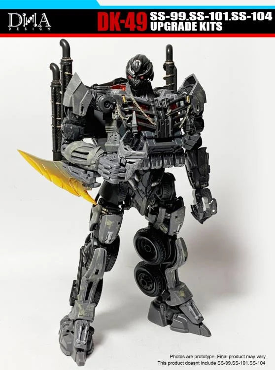 DNA Design DK 49 Upgrade Kit for SS Battletrap, Nightbird & Scourge - Transformers Toy Accessories for Enhanced Display & Customization - Perfect for Collectors & Action Figure Enthusiasts