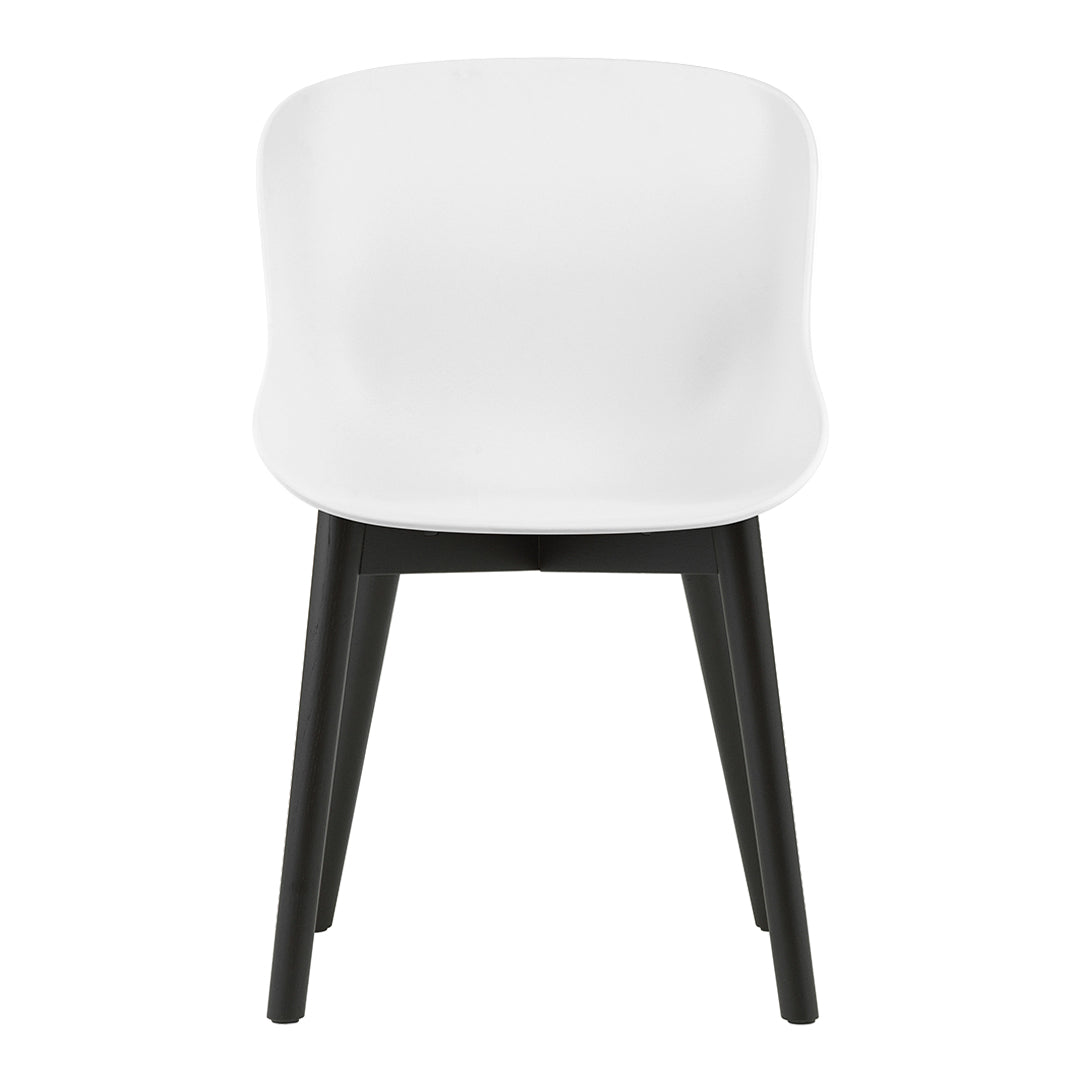 Stylish Hyg Side Chair with Wood Base - Modern Dining Room & Office Seating for Home & Workspace
