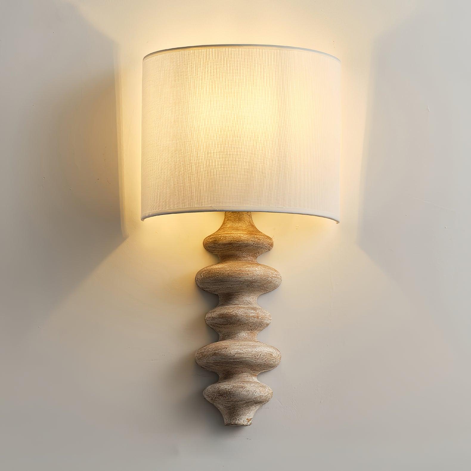 Fishbone Sconce Wall Light - Modern Rustic Industrial Decor for Living Room, Bedroom & Hallway - Perfect for Home, Office and Commercial Spaces
