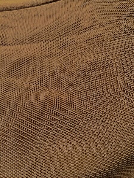 Premium Polyester Tulle Netting Fabric - 59/60 Inches Wide, Skin Tone #8 - Perfect for Wedding Veils, Costumes, DIY Crafts & Home Decor