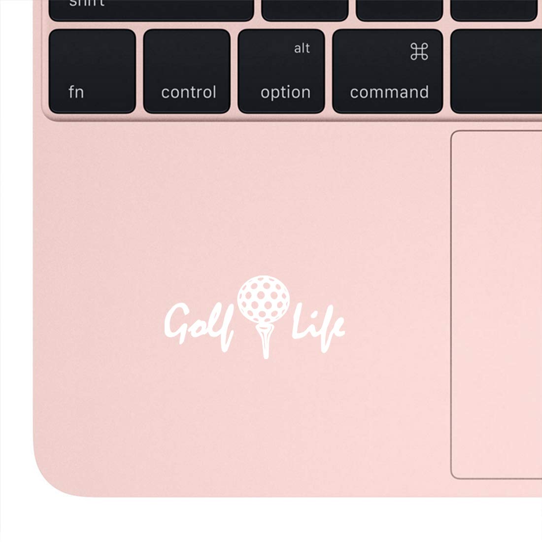 Premium Waterproof Vinyl Decal Stickers (Set of 2) - Golf Life Theme for Laptop, Phone, Helmet, Car Window, Bumper, Mug, Cup, Door & Wall Decoration - Durable & Weatherproof Stickers for Indoor & Outdoor Use