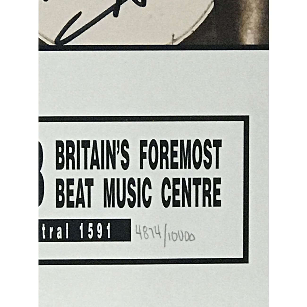 The Beatles Limited Edition Cavern Club Photo Signed by Pete Best - Rare Collectible Memorabilia for Music Fans & Beatles Enthusiasts - Perfect for Home Decor, Music Rooms & Gift Giving