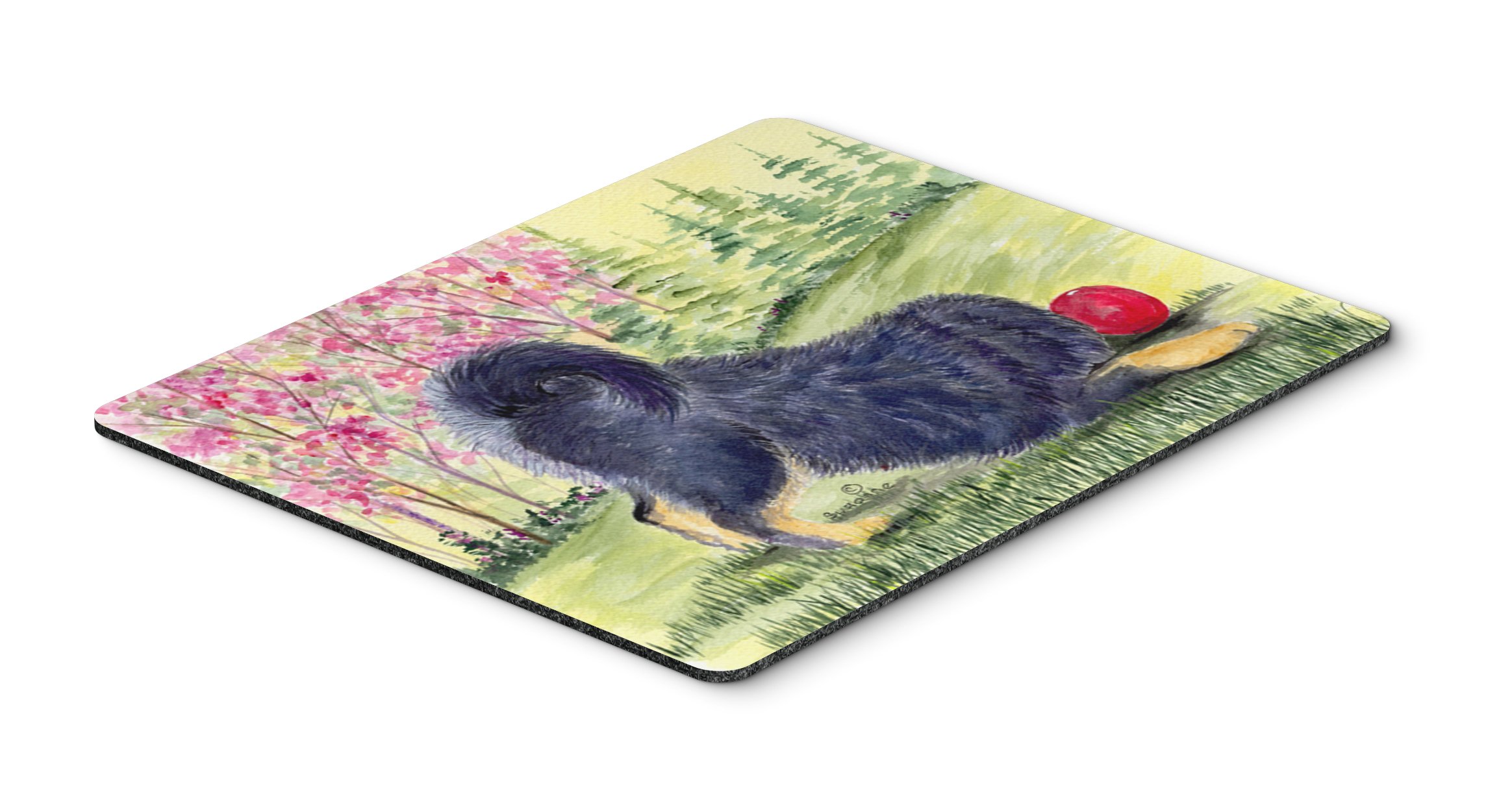 Tibetan Mastiff Mouse Pad & Hot Pad - Large Washable Non-Slip Desk Mat for Home Office, Gaming & Computer Work | Durable Trivet for Kitchen & Workspace