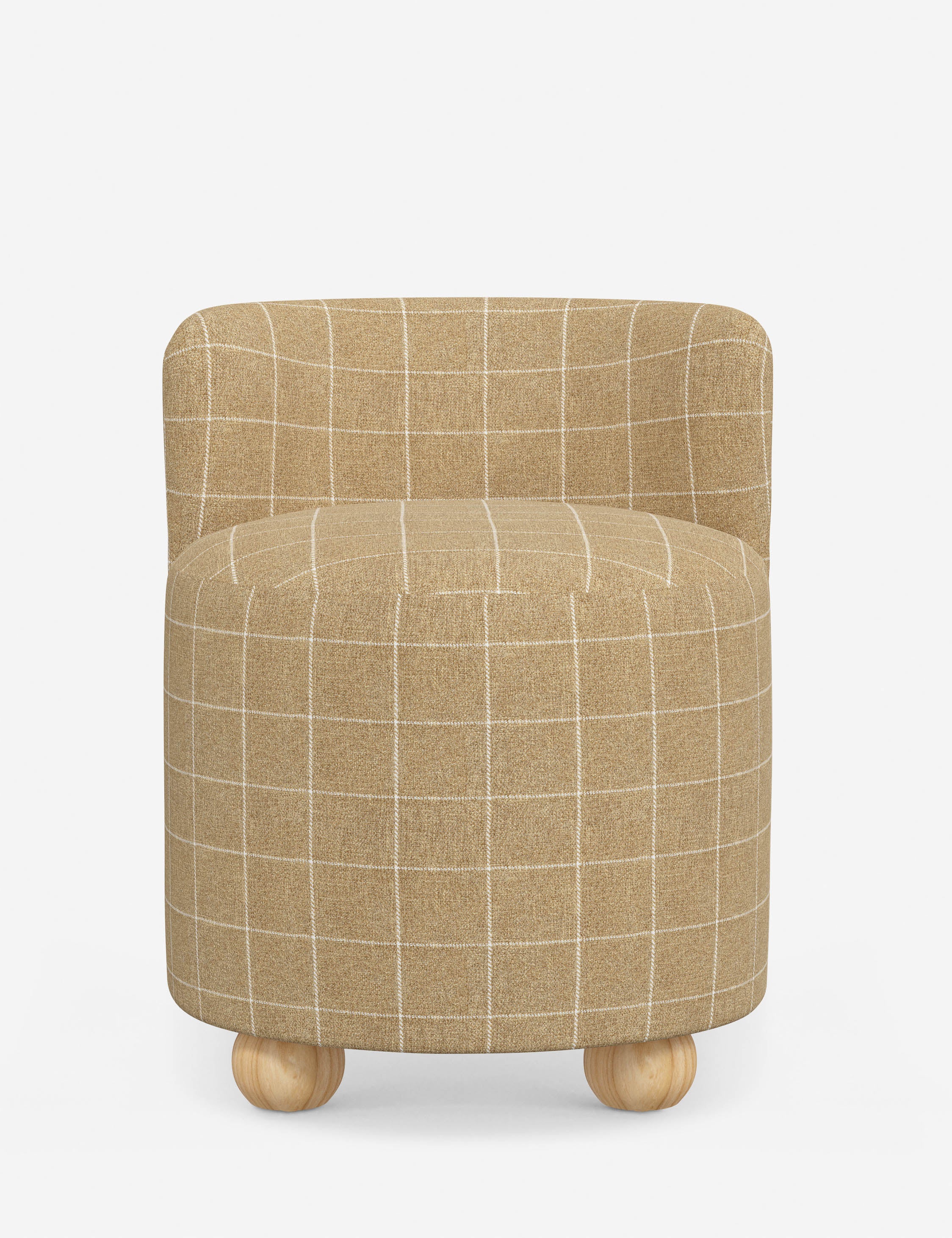 Fernsby Accent Chair - Modern Upholstered Lounge Chair for Living Room, Bedroom & Office - Comfortable Reading Chair with Sturdy Wooden Legs
