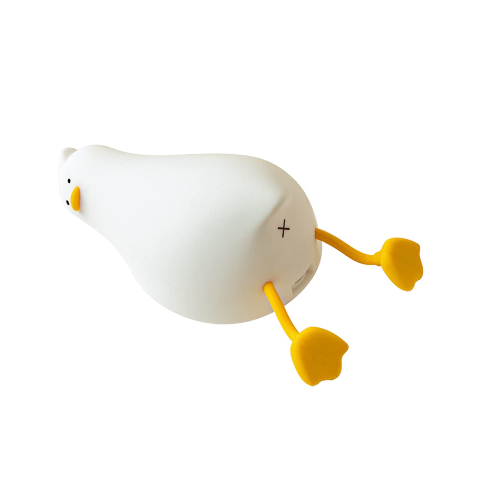 Mokylor Cute Duck Night Light - Rechargeable Touch Sensor LED Lamp, Dimmable Silicone Animal Lamp for Bedroom Decor, Kids Room, Nursery, Birthday Gifts - Perfect for Bedside, Reading, Night Feeding & Relaxation