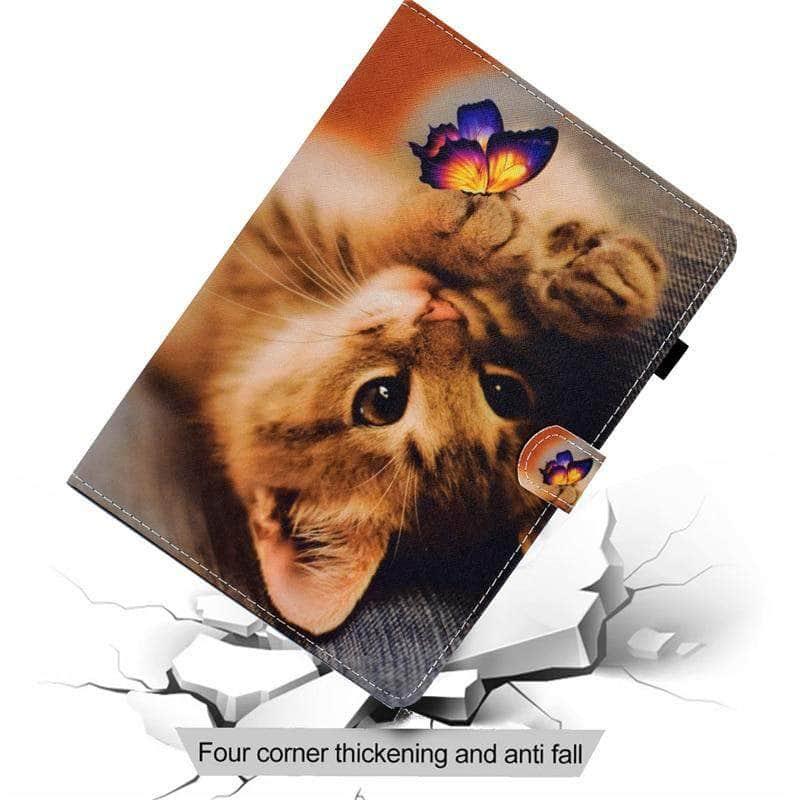 Samsung Galaxy Tab A7 Lite T220 T225 Case - Cartoon Leather Stand Cover for Kids | Perfect for School, Travel & Home Use