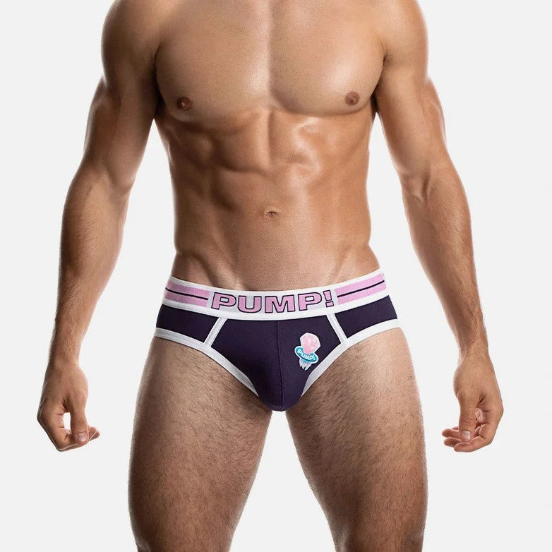 PUMP! Space Candy Brief Purple - Comfortable & Stylish Women's Underwear for Everyday Wear & Sleep