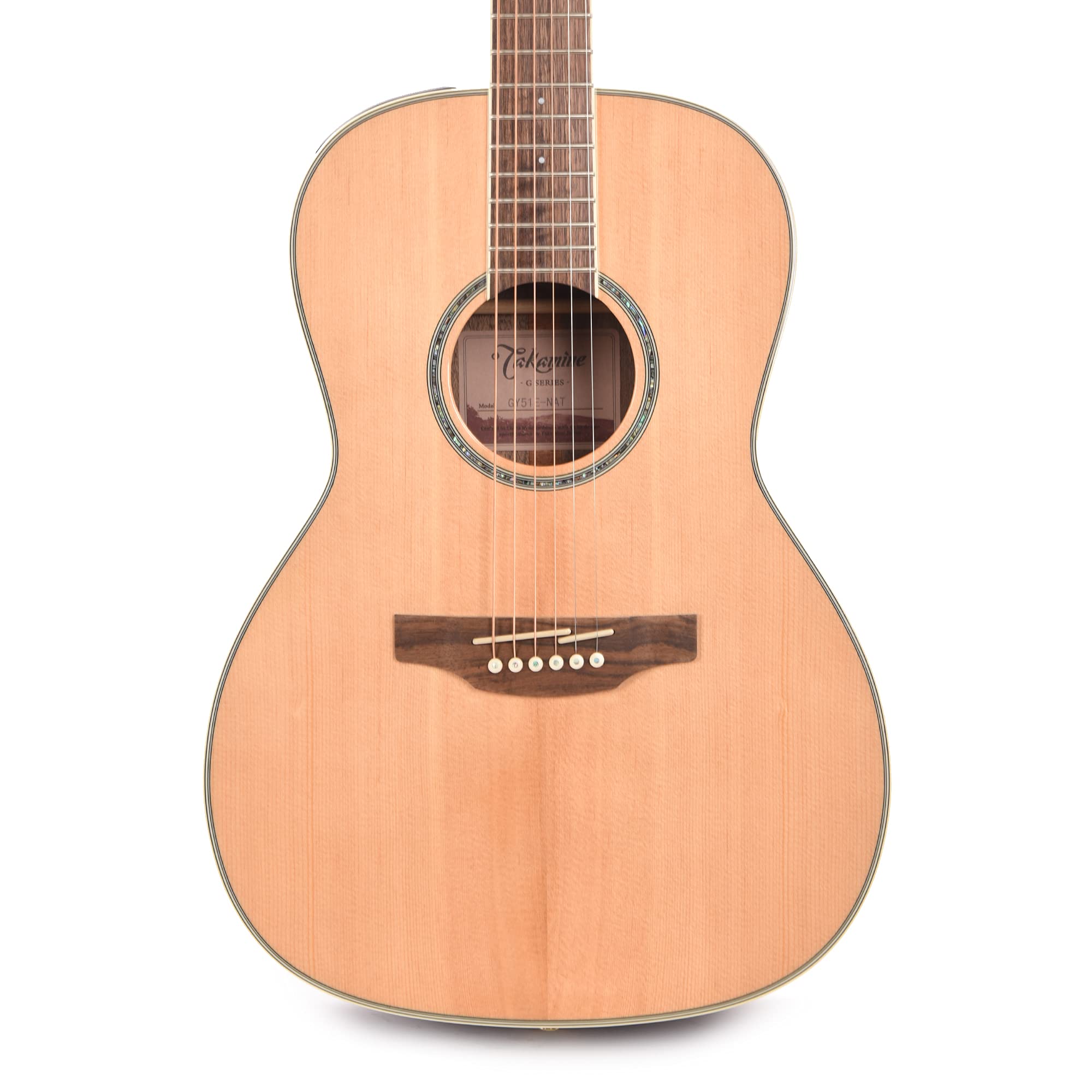 Takamine GY51E New Yorker Acoustic-Electric Guitar - Natural Finish | Professional Performance for Stage & Studio | Perfect for Live Gigs, Recording & Home Practice