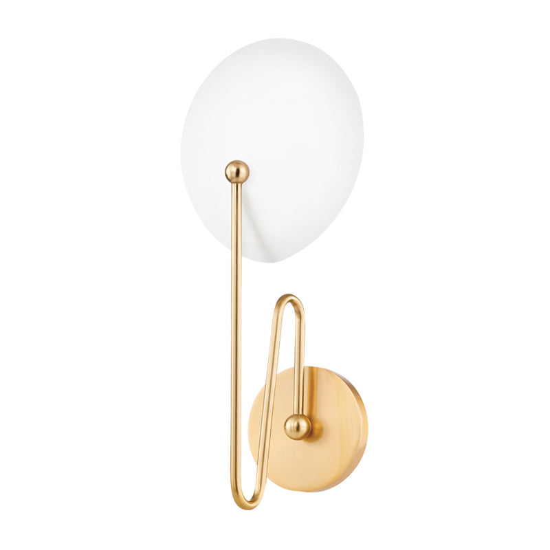 Hattie Wall Sconce - Modern LED Wall Light Fixture for Bedroom, Living Room & Hallway - Dimmable Plug-in or Hardwired Wall Lamp with Adjustable Arms