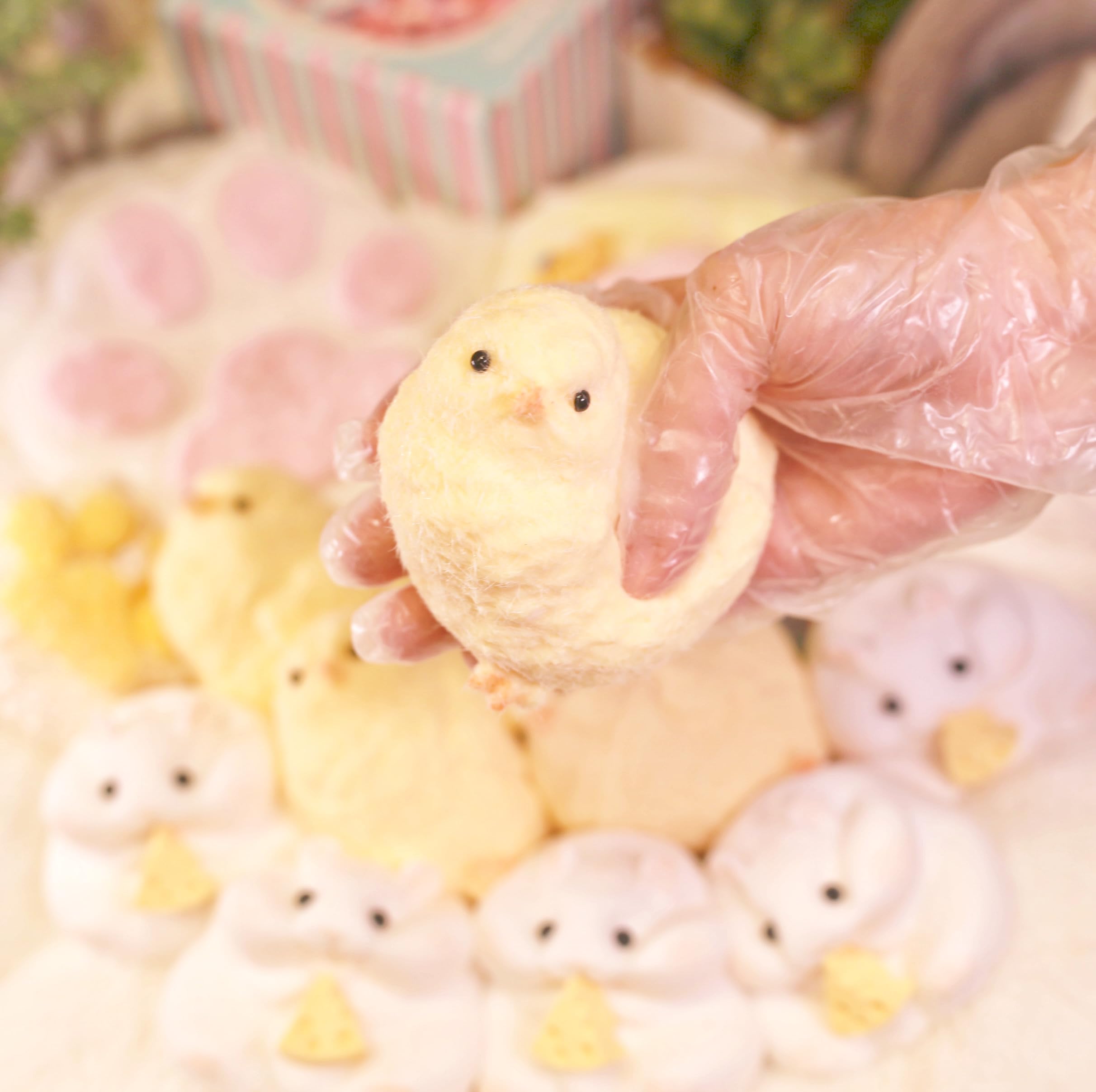 Handmade Ultra Soft Chicken Squishy Fidget Toys - Stress Relief Silicone Squeeze Sensory Toys for Kids & Adults - Perfect for Anxiety Relief, Classroom Focus & Office Desk Decor