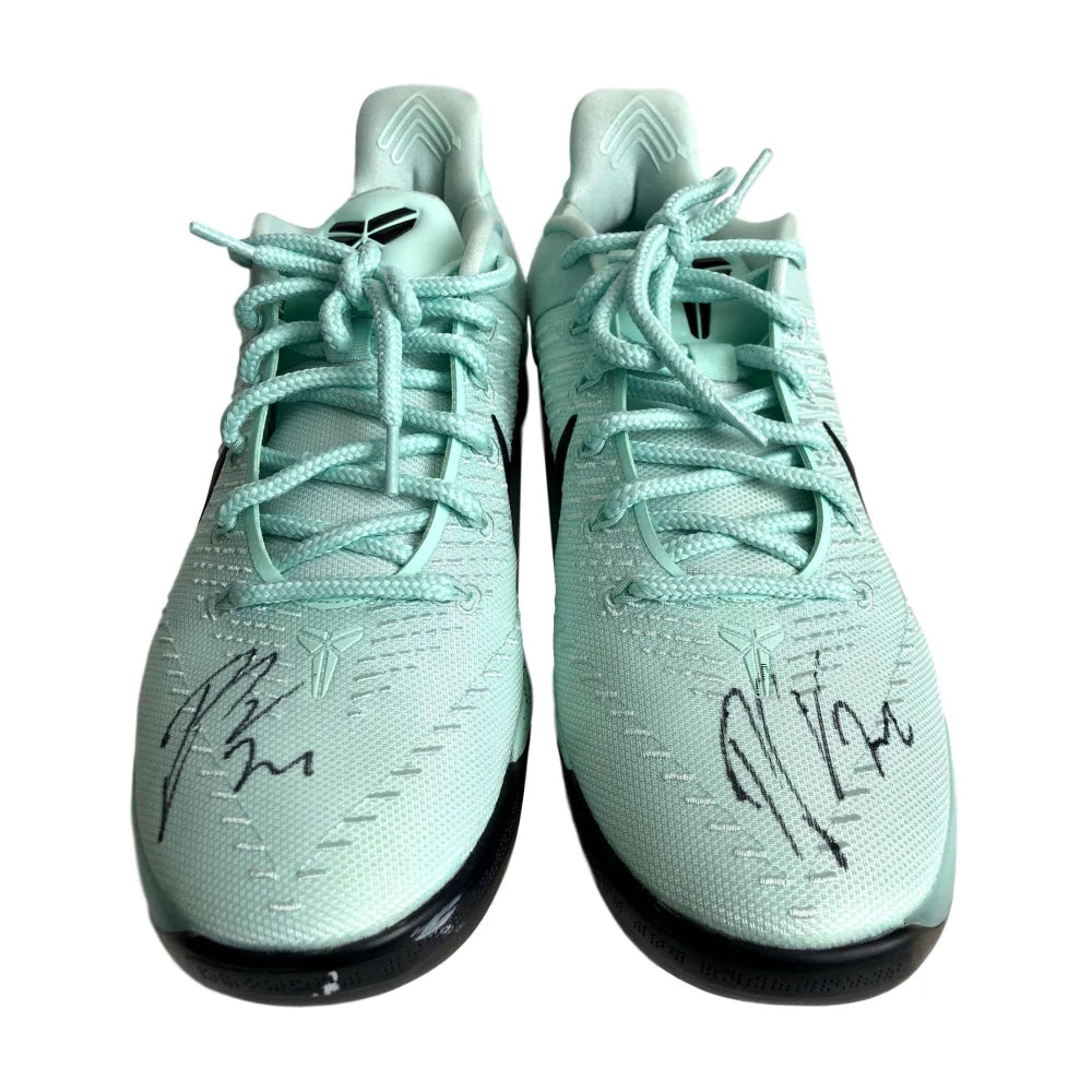 Buddy Hield Signed Game-Worn Sacramento Kings Shoes with PSA/DNA COA - Nike Kobe Basketball Sneakers | Collectible NBA Memorabilia for Fans & Sports Enthusiasts