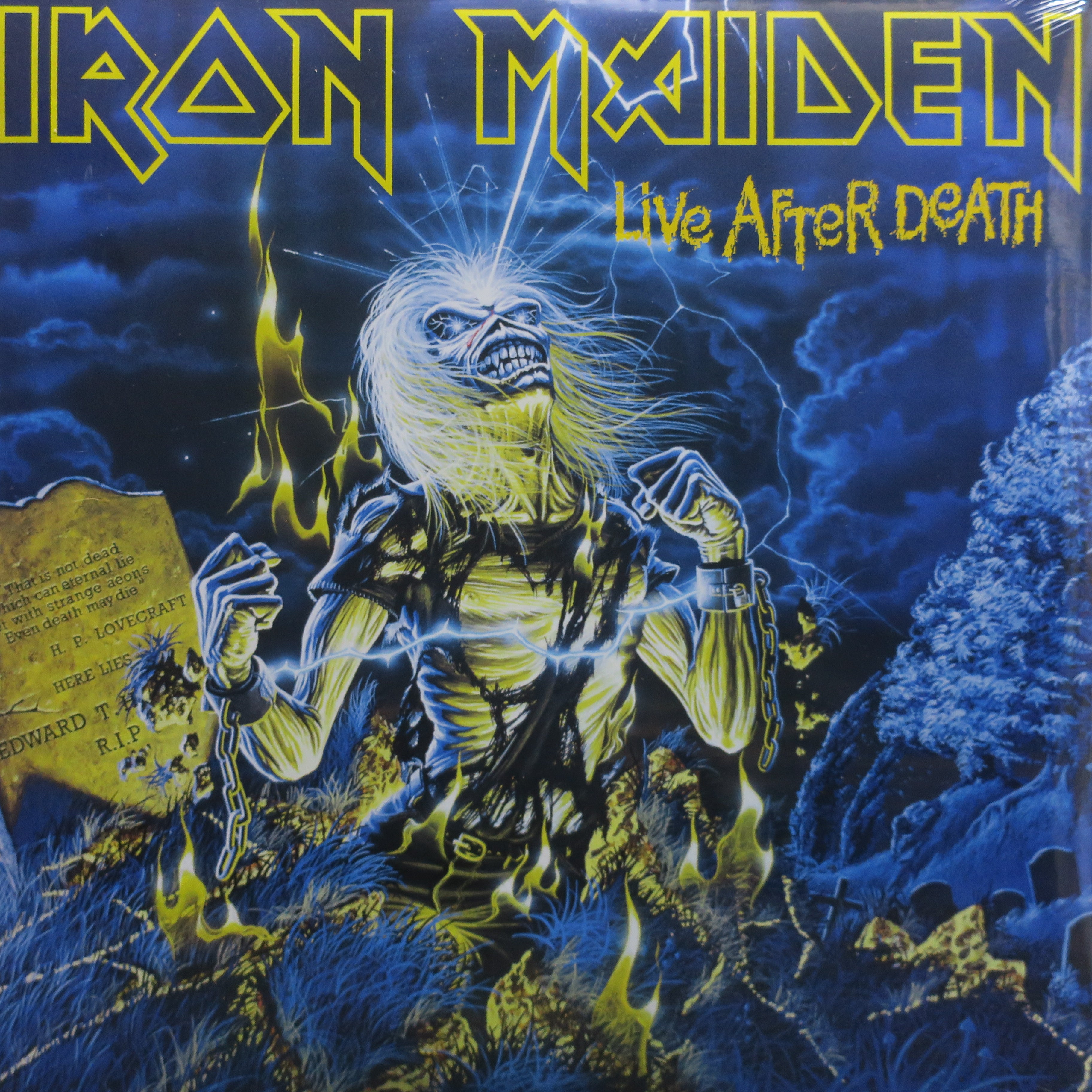 Iron Maiden 'Live After Death' 180g Vinyl 2LP - Heavy Metal Music Album for Collectors & Audiophiles - Perfect for Home Listening & Music Enthusiast Gifts