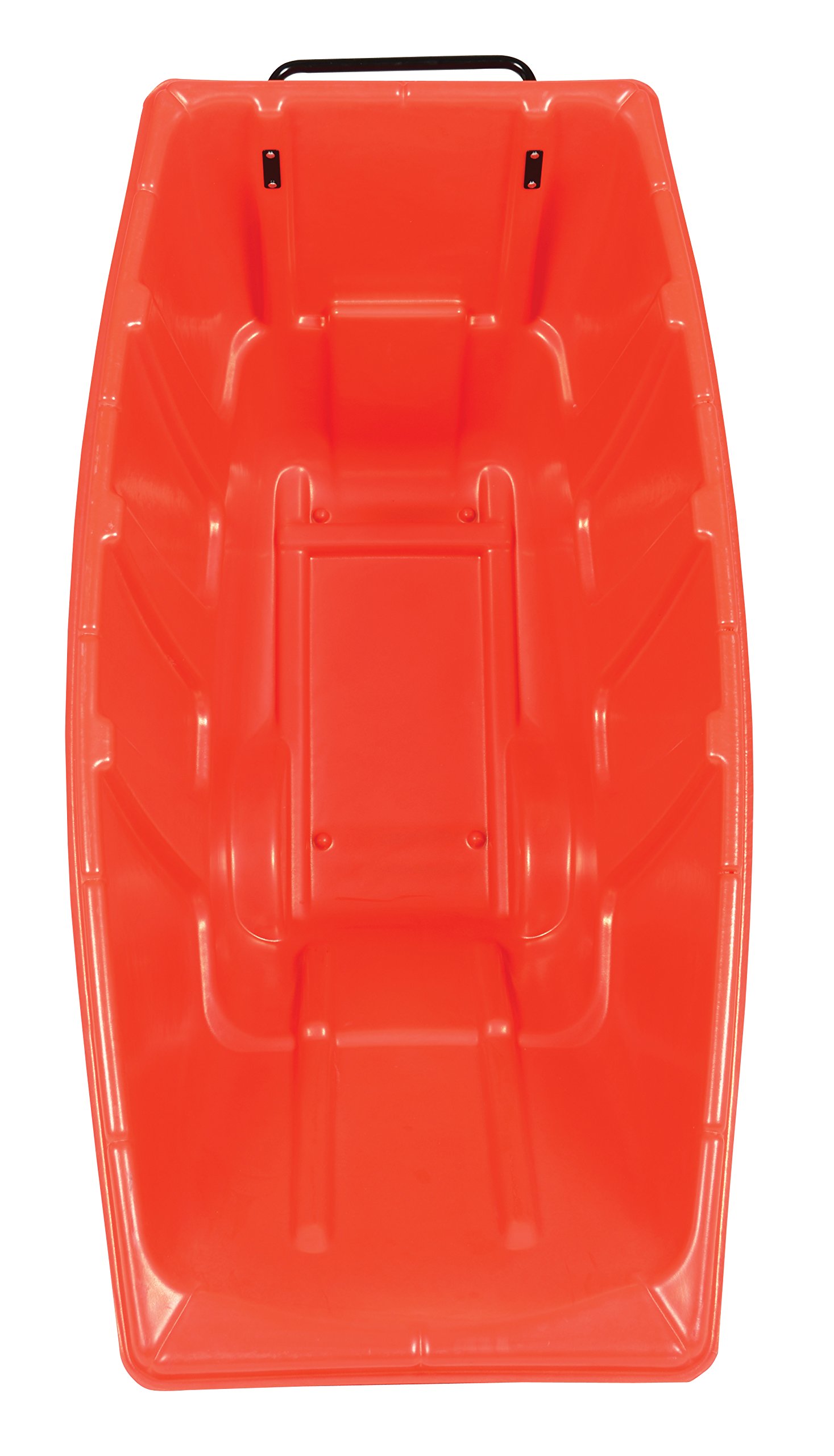 Vestil TDT-100-LD-RED 1 Cubic Yard Plastic Light Duty Tilt Truck with 850 Lb Capacity - Red | Ideal for Warehouse, Factory & Home Moving