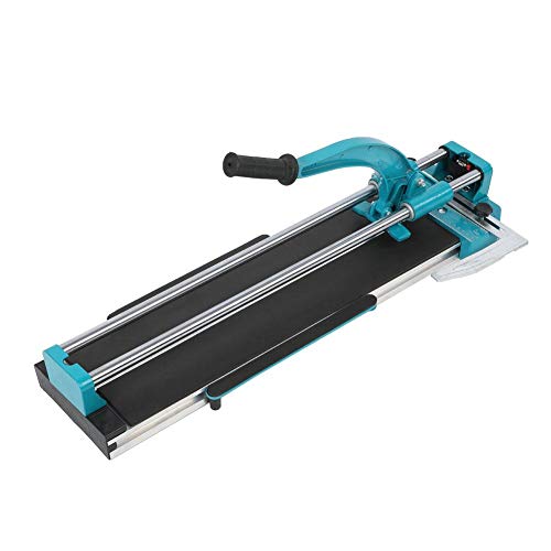 Professional 600mm Ball Bearing Manual Tile Cutter with Ceramic Blade - Stone, Ceramic, Porcelain Tile Cutting Tool for Floor Tiles, Polished Bricks - Perfect for DIY Home Renovation, Bathroom & Kitchen Tile Installation Projects