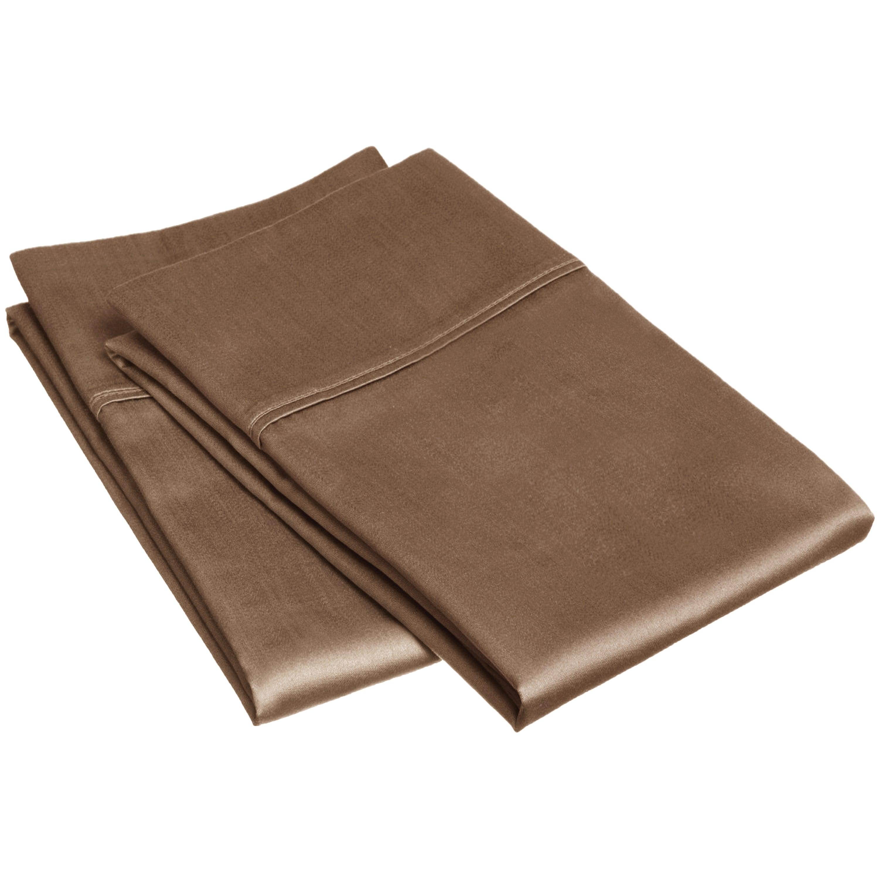 Premium 400 Thread Count Egyptian Cotton Pillowcase Set of 2 - Ultra Soft & Breathable Bedding for Luxury Hotels & Home Use