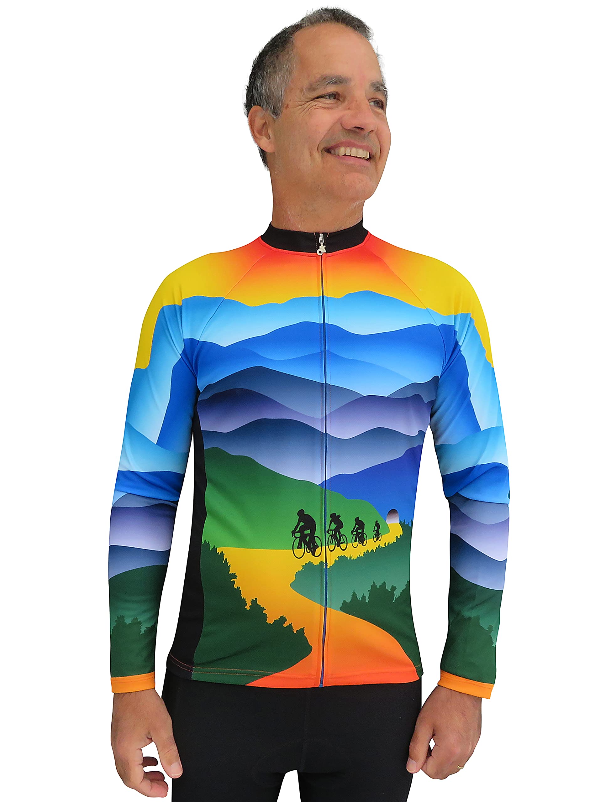 Premium Mountain Bike Jersey for Men & Women - Long Sleeve Cycling Shirt with Breathable Fabric - Perfect for Trail Riding, Road Cycling & Outdoor Adventures