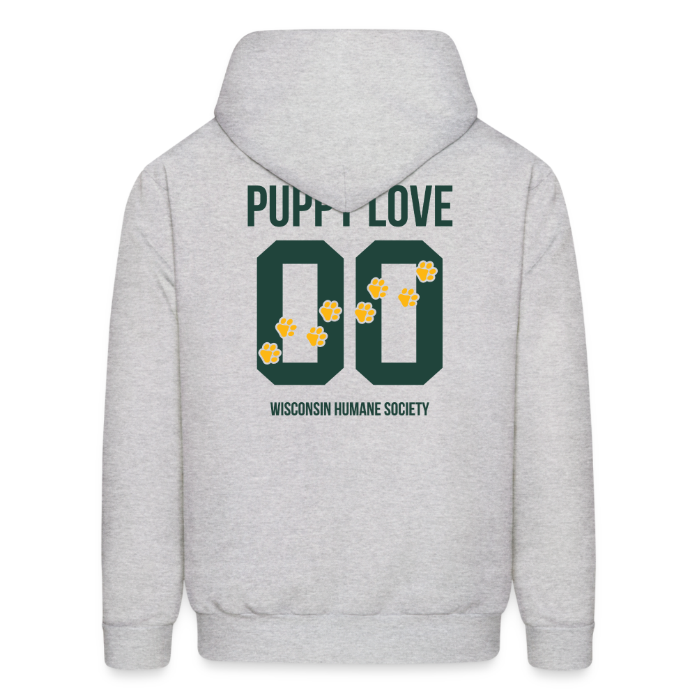 Puppy Love Classic Hoodie - Soft & Cozy Light Color Sweatshirt for Dog Lovers | Perfect for Casual Wear, Gifts & Outdoor Activities