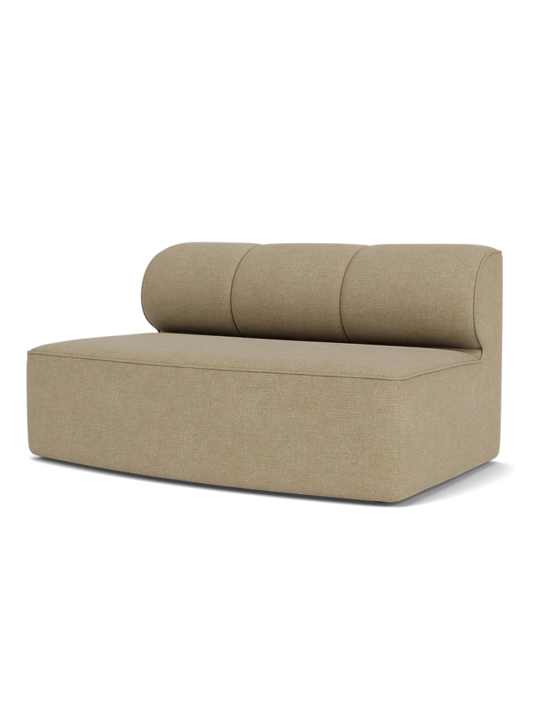 Modular Sectional Sofa with Eave Seamline Design - 86
