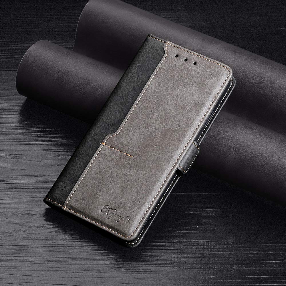Premium Flip Stand Case for ZTE Blade 11 Prime & Blade A71 - Shockproof Protective Cover with Card Slots (Black) - Perfect for Work, Travel & Hands-Free Viewing