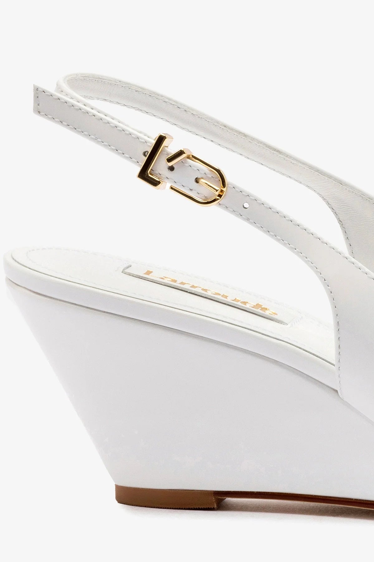 White Patent Leather Loulou Pump - Elegant Women's Dress Shoes for Weddings, Parties & Office Wear