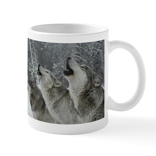 White - Wolf Mug