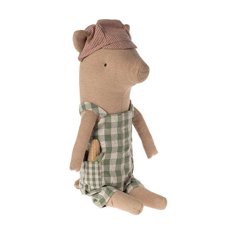 Maileg Pig Boy - Adorable Collectible Pig Doll for Kids | Perfect for Playtime, Nursery Decor & Gift Giving