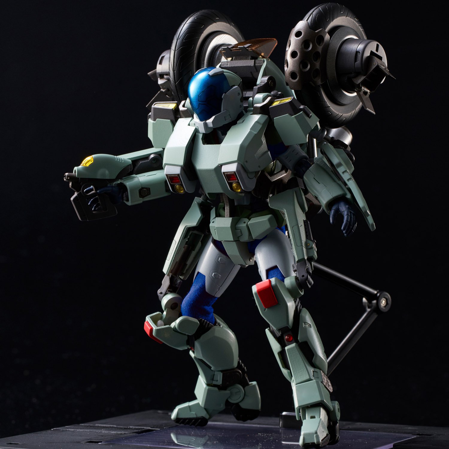 Riobot 1/12 Scale MOSPEADA Genesis Climber Action Figure - VR-052T Ray & Matching World Collectible Model for Anime Fans | Perfect for Display, Collection, and Anime-Themed Decor