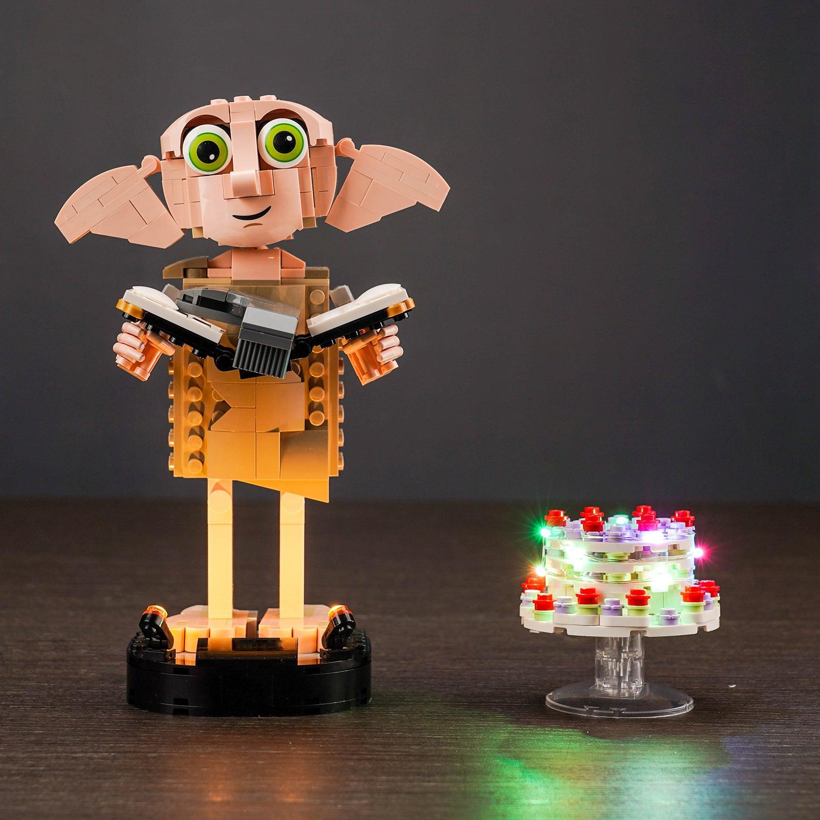 LEGO Harry Potter Dobby the House Elf 76421 Light Kit - DIY Lighting Set for LEGO Building Blocks - Perfect for Display & Night Light in Bedroom or Office