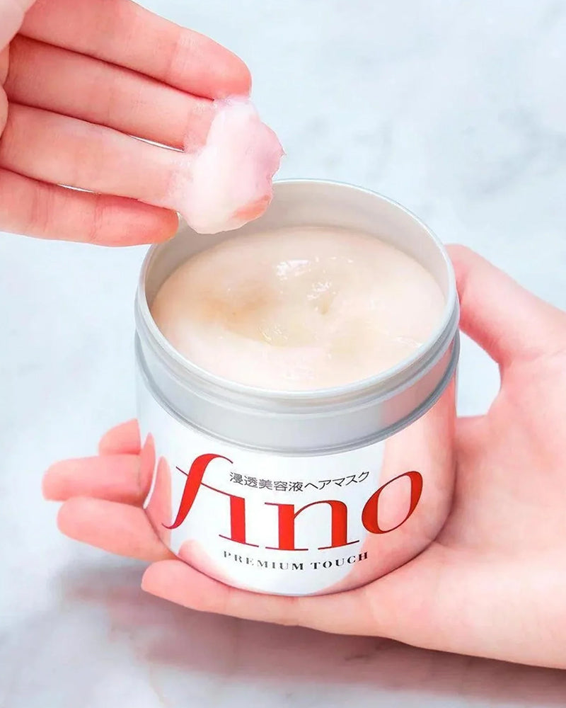 FINO Premium Touch Hair Mask - Deep Conditioning Treatment for Dry & Damaged Hair - Salon Quality Hair Care for Smooth & Shiny Locks - Perfect for Home Use & Professional Styling