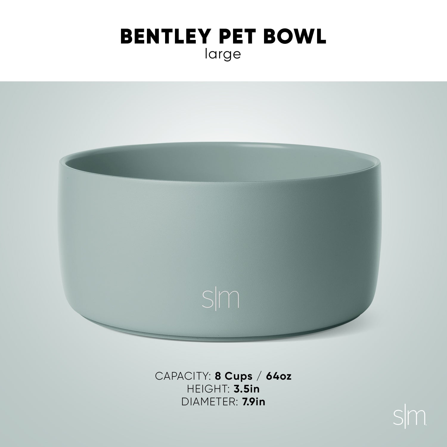 Premium Stainless Steel Bentley Pet Bowl - Non-Slip Raised Dog & Cat Food Dish with Anti-Spill Design - Perfect for Home, Travel & Outdoor Use