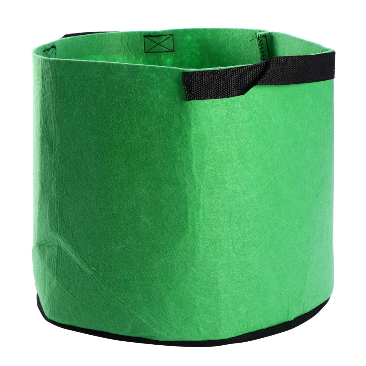 DOITOOL 5 Gallon Heavy Duty Non-Woven Grow Bags with Handles - 30x35cm Thickened Fabric Plant Pots for Vegetables, Flowers & Nursery Plants | Ideal for Indoor Gardening, Balcony Planting & Urban Farming (Green)