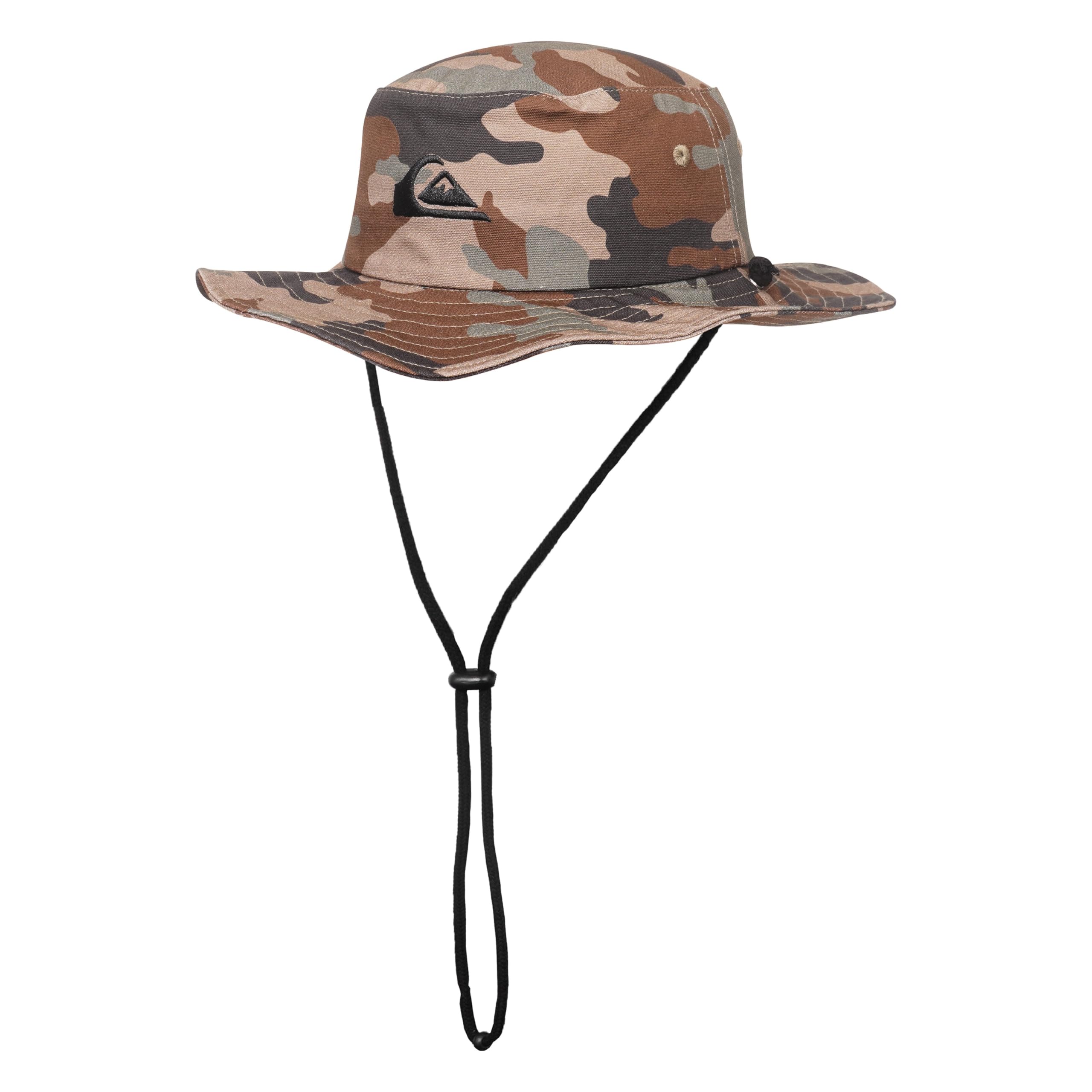 Quiksilver Boys Kid's Bushmaster UPF 50+ Sun Protection Floppy Visor Bucket Hat - Lightweight & Breathable for Beach, Fishing, Hiking Outdoor Activities