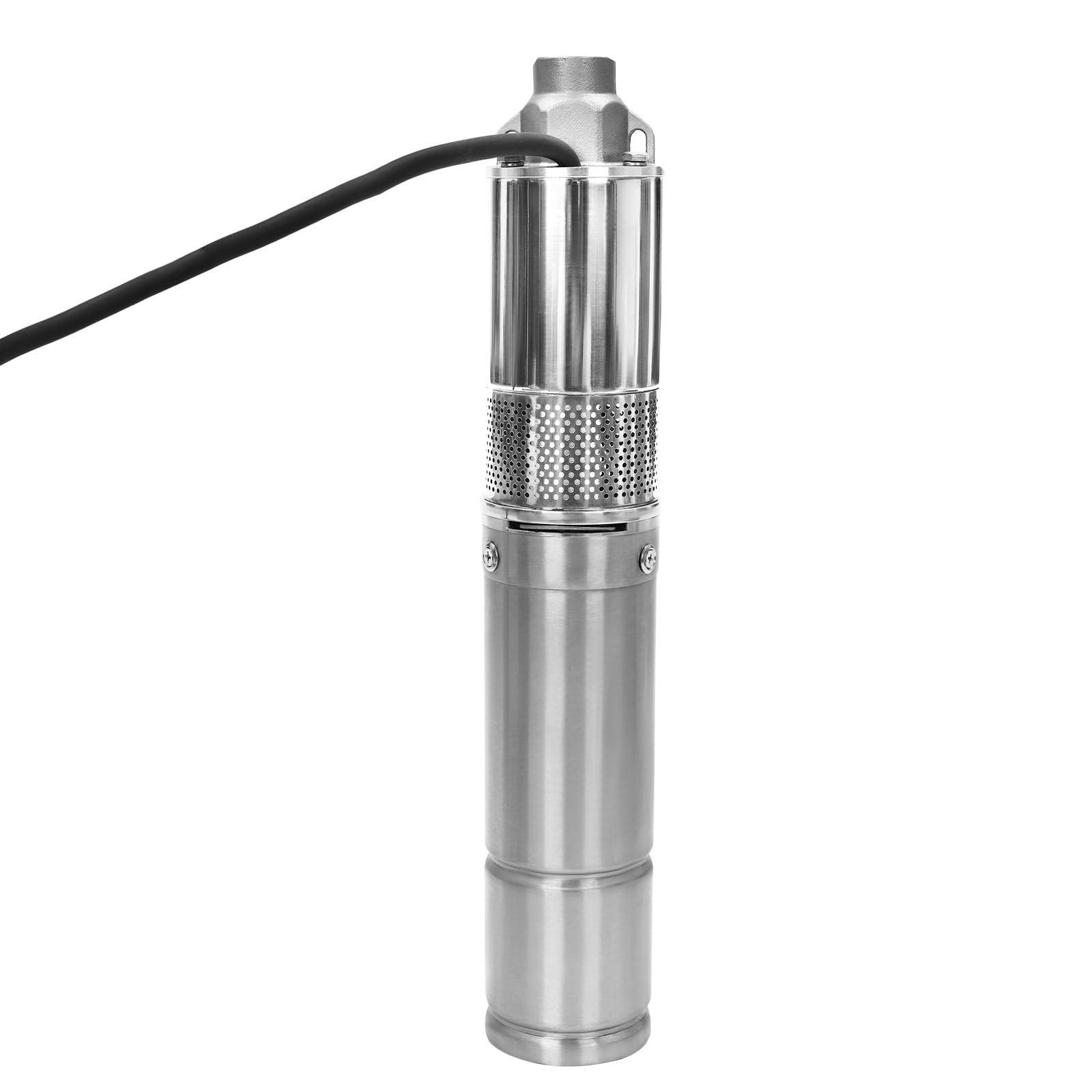 24V 210W Solar Powered Deep Well Submersible Pump with Control Box - 3