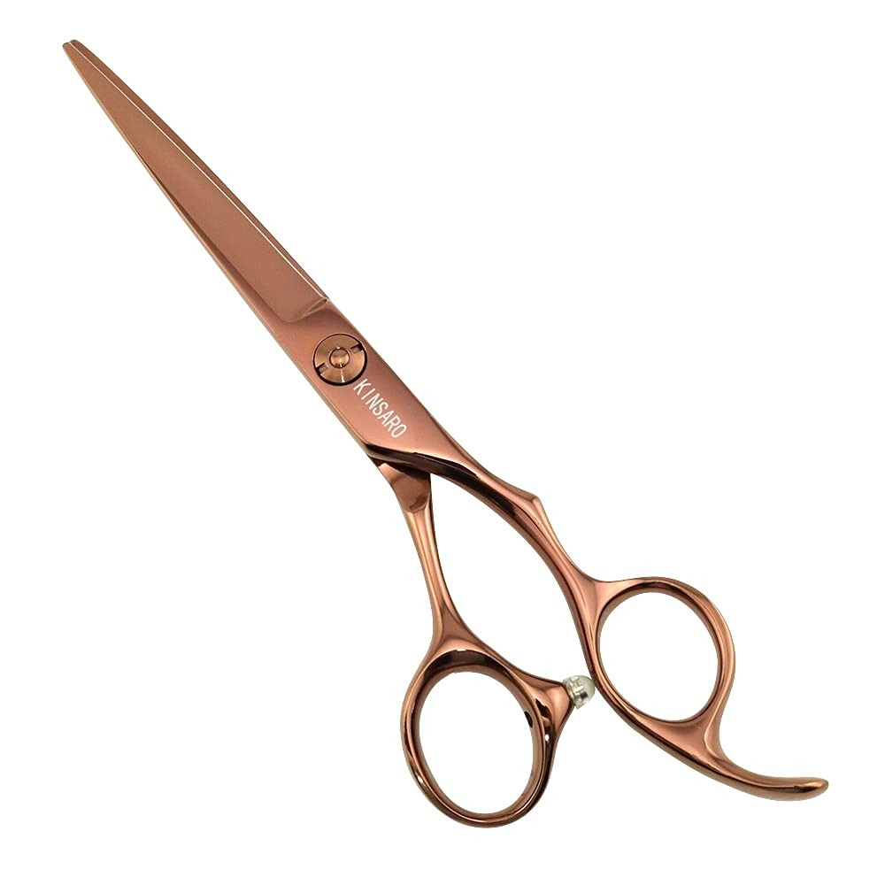 Professional 6 Inch Hair Cutting Shears - 440C Stainless Steel Barber Scissors with Convex Edge for Precision Haircuts | KINSARO Salon & Home Use Hairdressing Shears