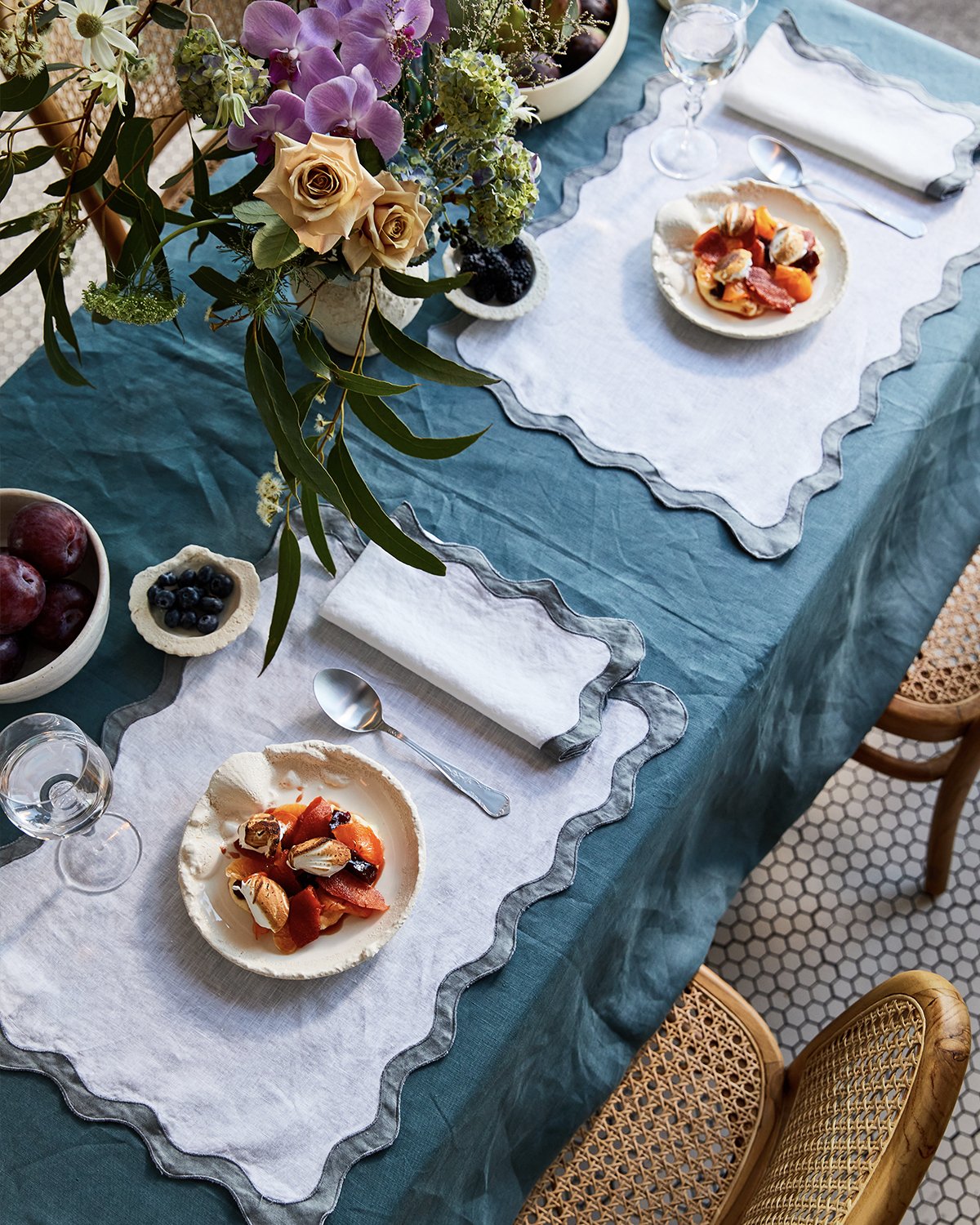 Premium 100% French Flax Linen Tablecloth - Natural & Eco-Friendly - Perfect for Dining, Weddings & Home Decor