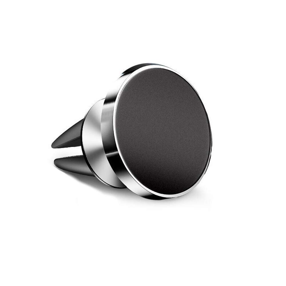 Magnetic Car Phone Holder - Universal Dashboard & Air Vent Mount, Strong Magnet for Secure Phone Grip (Gray) - Perfect for GPS Navigation & Hands-Free Driving