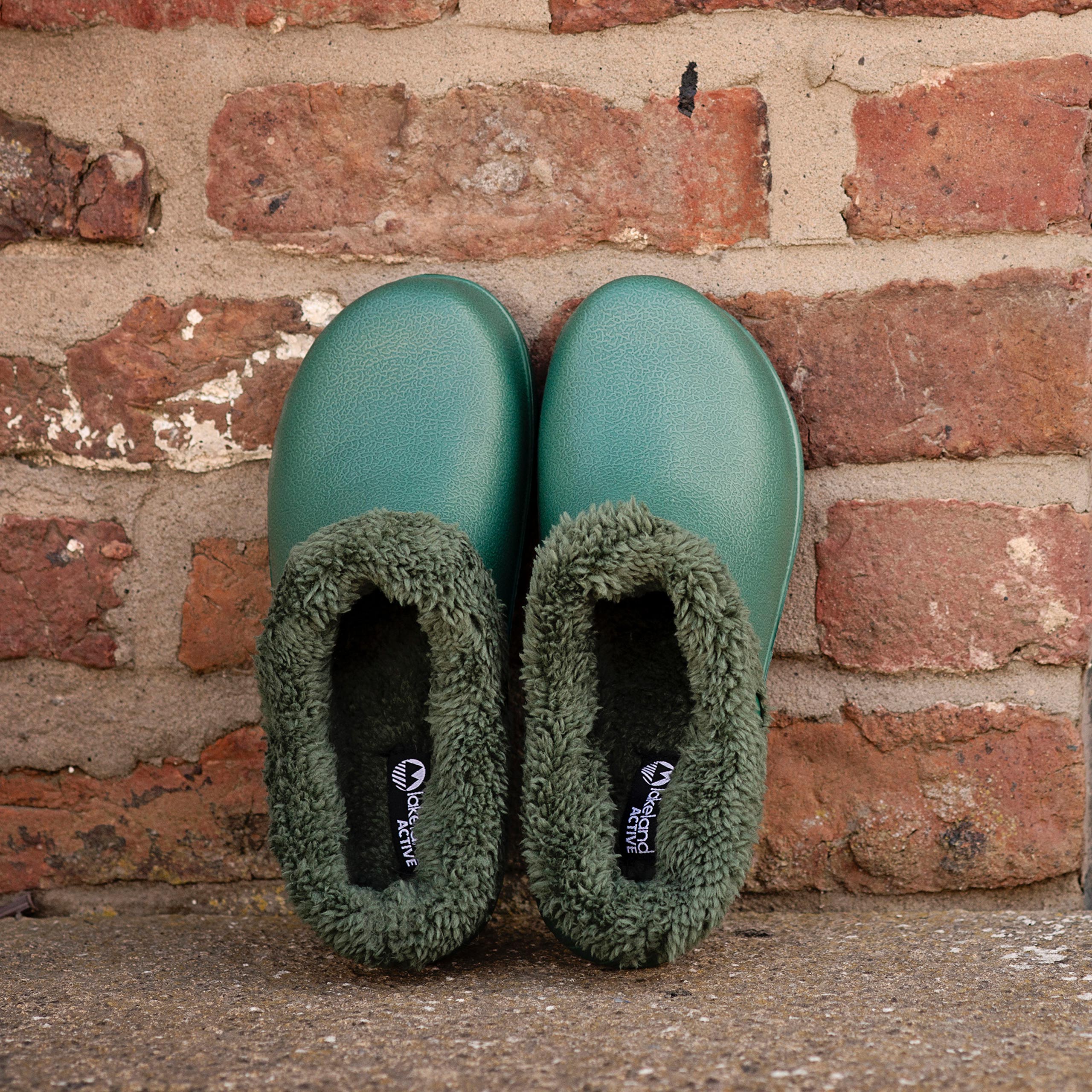 Men's Thermal Fleece Lined Garden Clogs - Warm Winter Outdoor Shoes for Gardening, Yard Work & Home Use