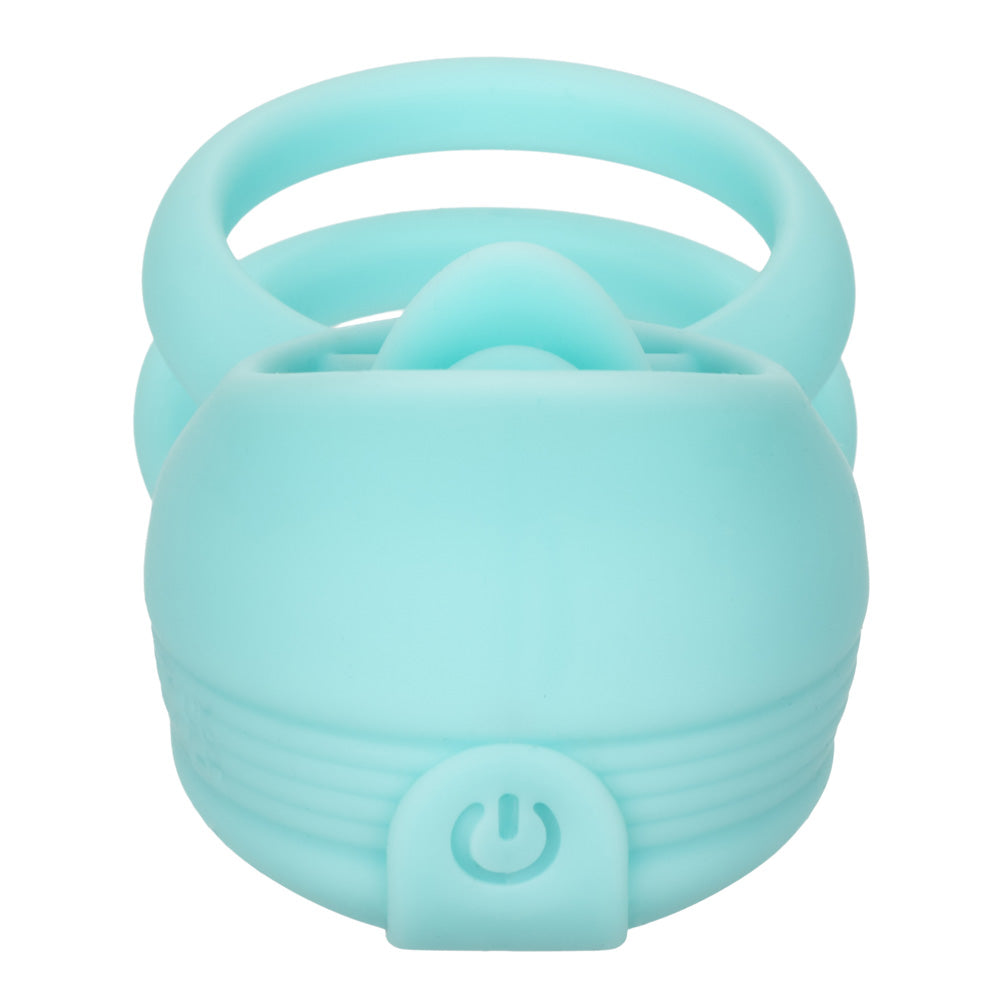 French Kiss Vibrating Cock Ring for Couples - Clitoral & Ball Stimulator - Enhance Intimacy & Pleasure for Romantic Nights & Spicy Moments