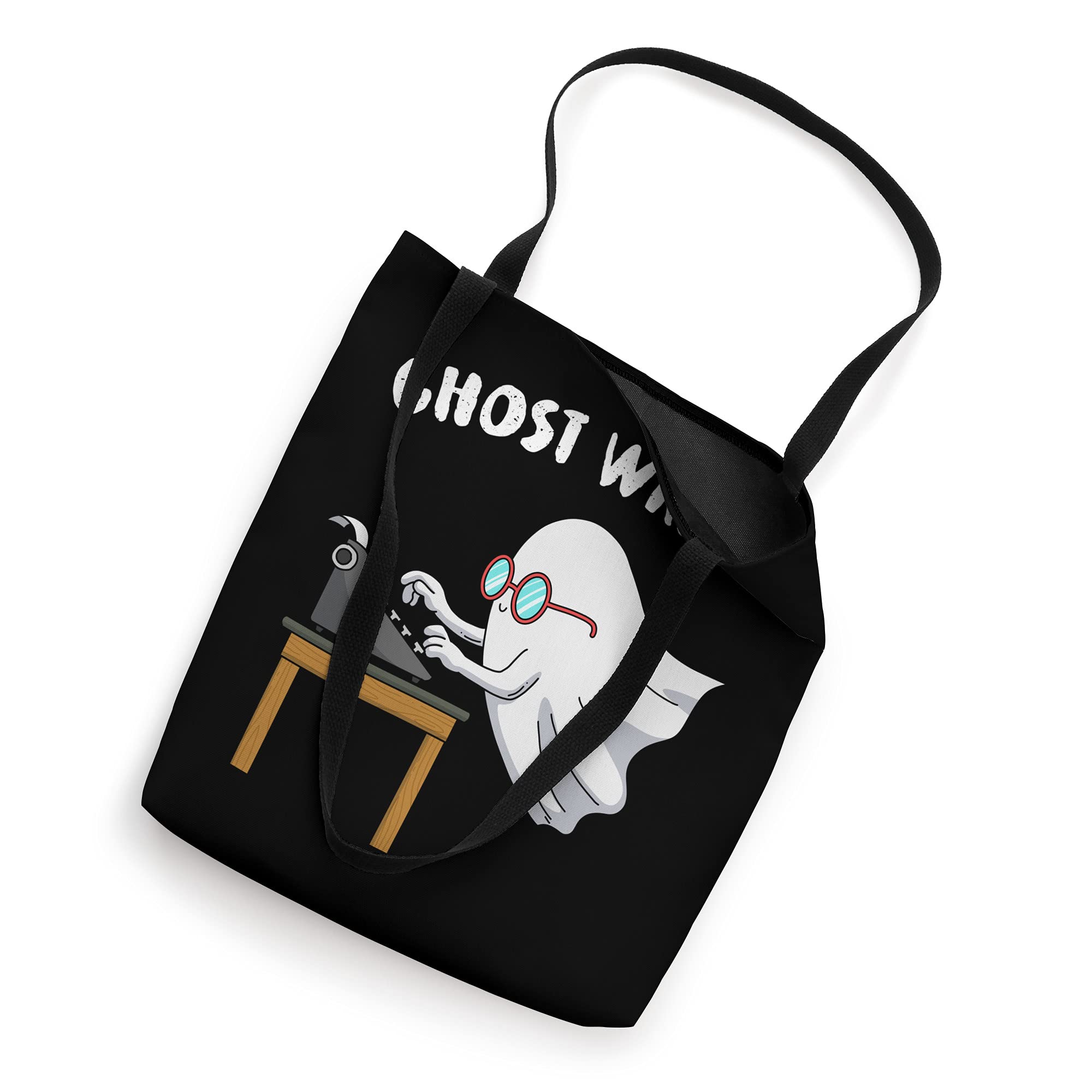 Ghost Writer Tote Bag - Stylish & Durable Canvas Shoulder Bag for Women & Men - Perfect for Work, School, Travel & Shopping