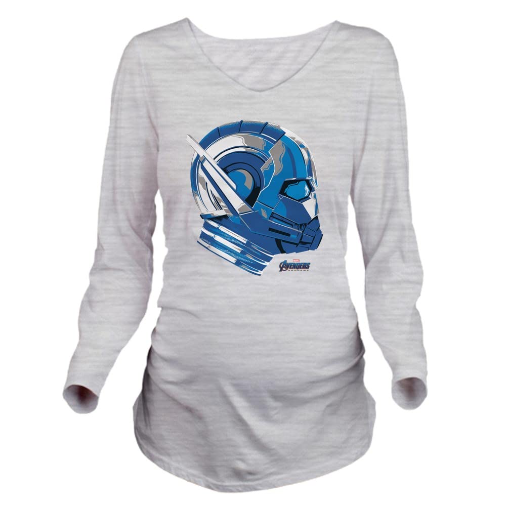 Ant Man Long Sleeve Maternity T-Shirt - Comfortable Superhero Pregnancy Tee for Marvel Fans - Perfect for Casual Wear, Baby Showers & Superhero-Themed Events