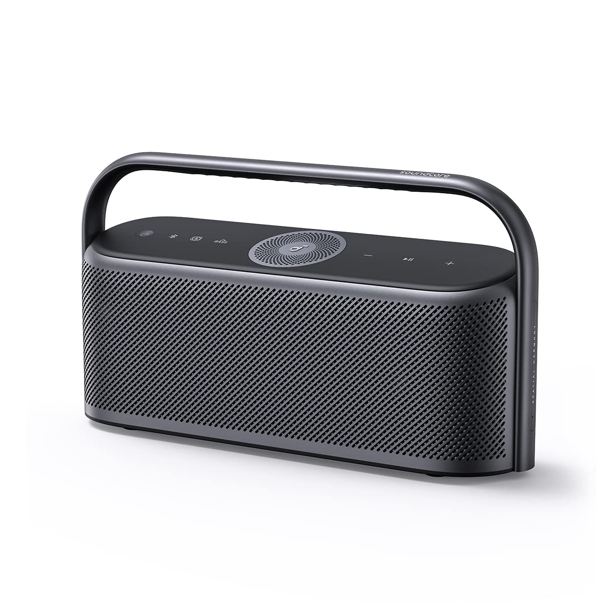 Soundcore Motion X600 by Anker - 50W Hi-Res Spatial Audio Bluetooth Speaker | IPX7 Waterproof Wireless Speaker with Pro EQ & AUX-in | Portable Speaker for Home, Office, Travel, Pool Parties & Outdoor Adventures