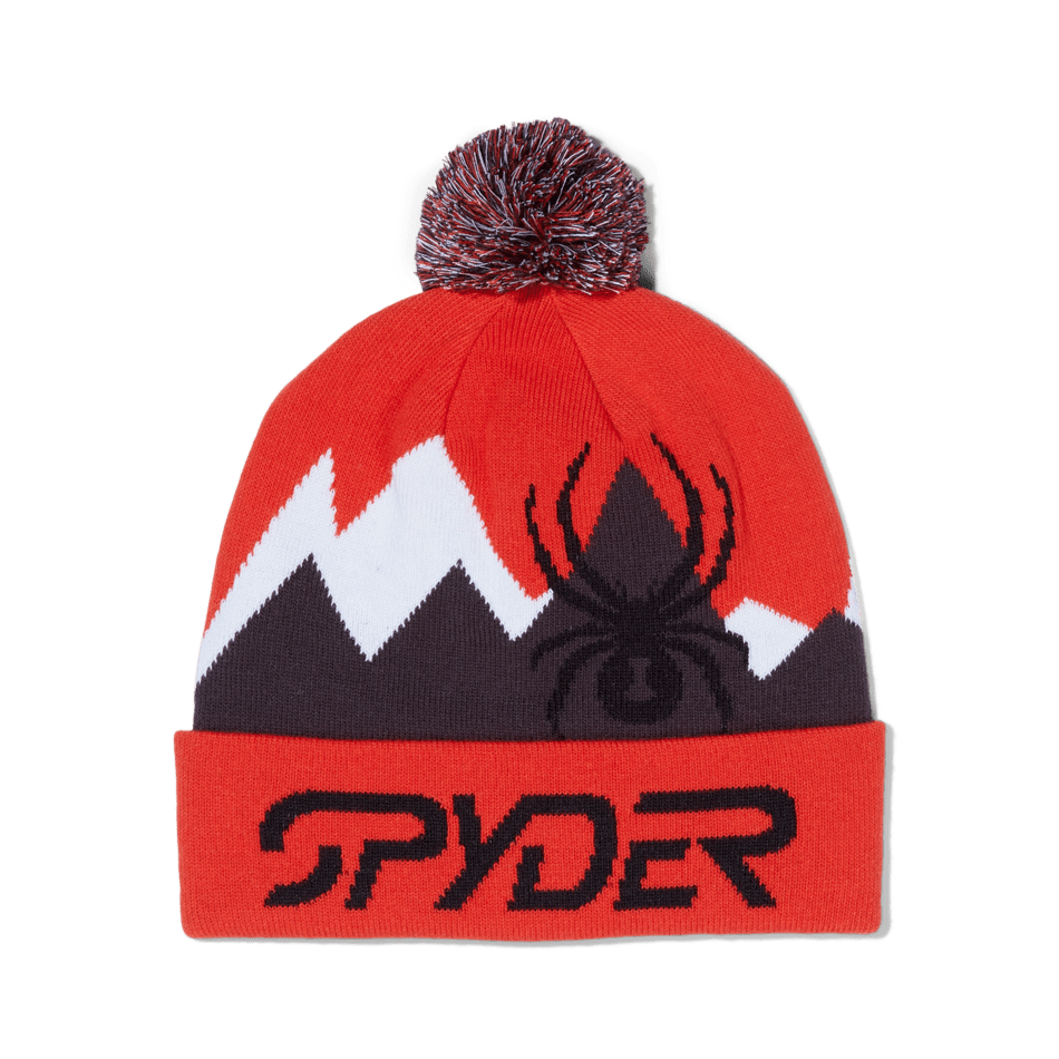 Spyder 2024 Men's Winter Beanie Hat - Soft Knit Skull Cap for Cold Weather - Perfect for Skiing, Snowboarding & Outdoor Activities