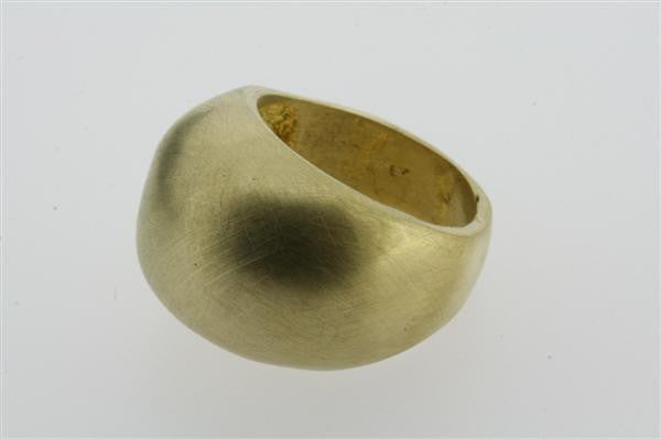 Brushed Bubble Brass Ring - Elegant & Durable Jewelry for Women - Perfect for Parties, Weddings & Everyday Wear