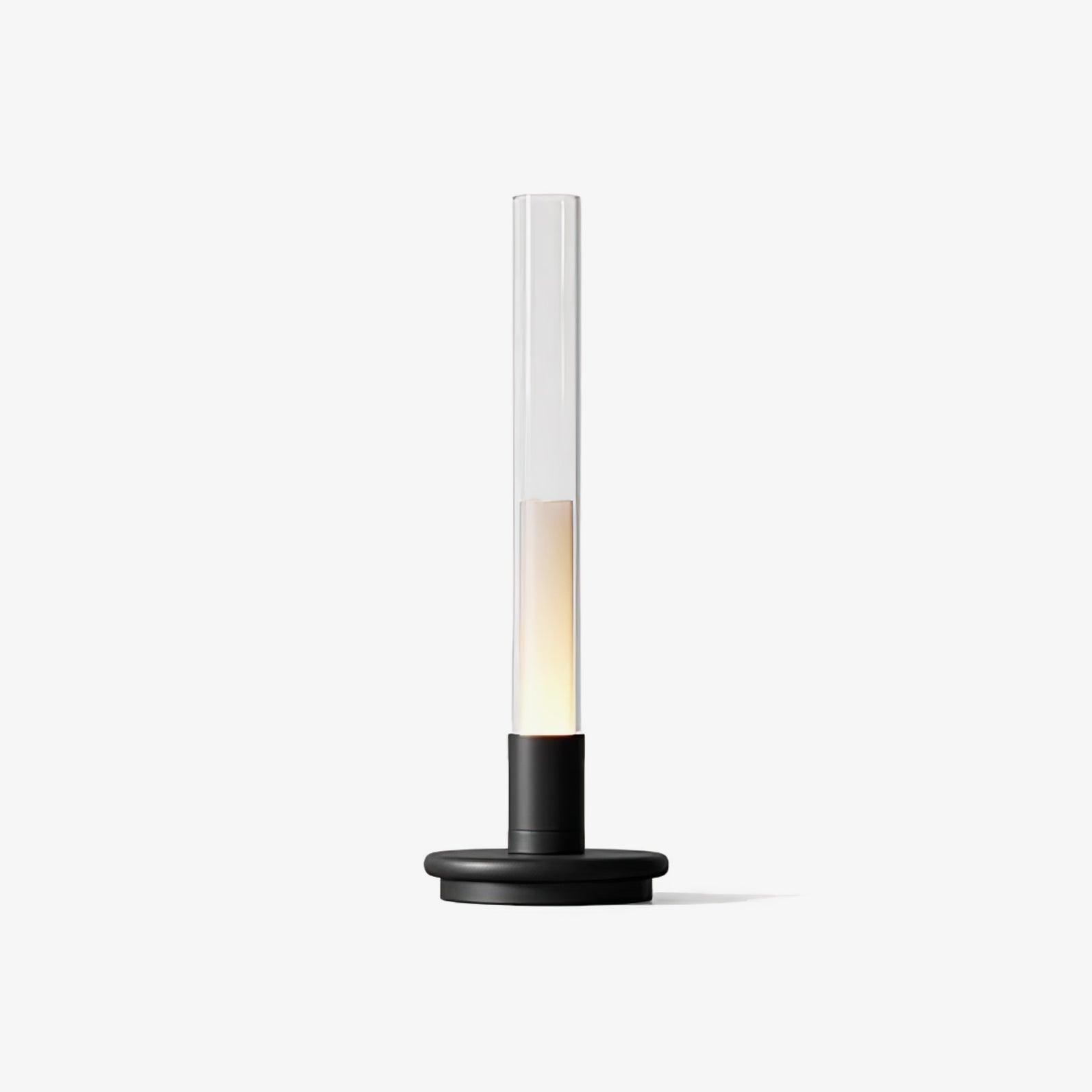 Rechargeable Column Table Lamp with Built-in Battery - Perfect for Bedroom, Living Room & Office Lighting