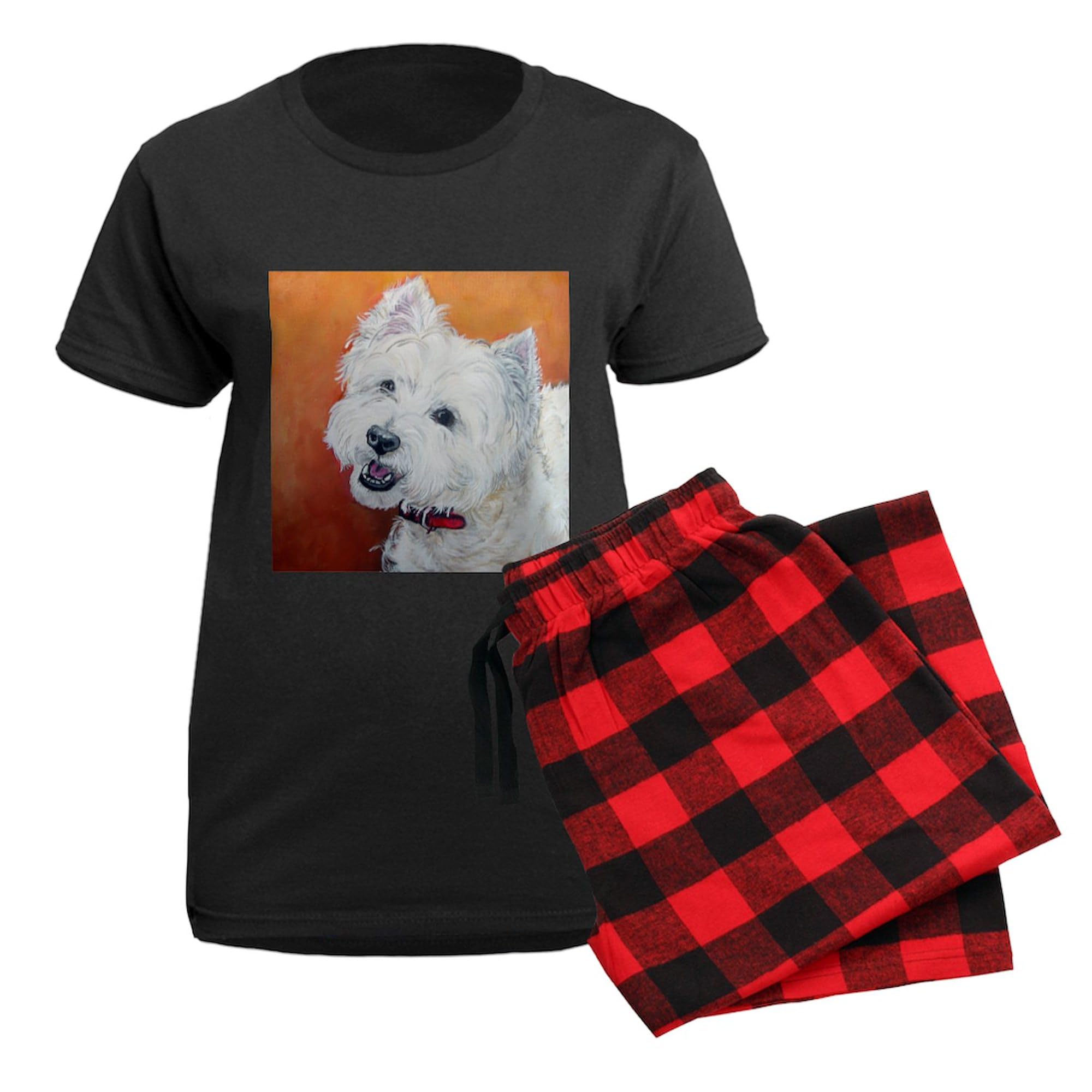 Booker's Westie Stuff Women's Dark Novelty Pajamas - Cozy Sleepwear for Women | Perfect for Lounging, Sleepovers & Relaxing at Home