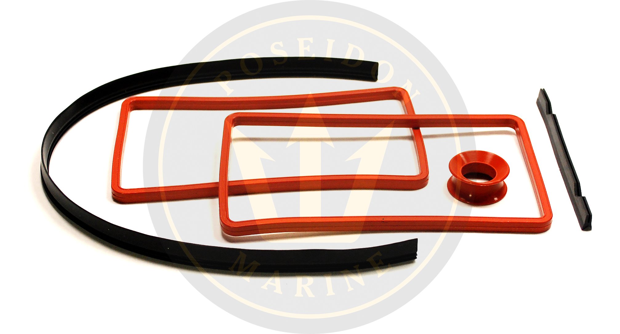 Volvo Penta D31 D32 D41 D42 D43 D44 Marine Aftercooler Seal Kit - Replacement for 876110 & 877386 - Perfect for Boat Engine Cooling System Maintenance