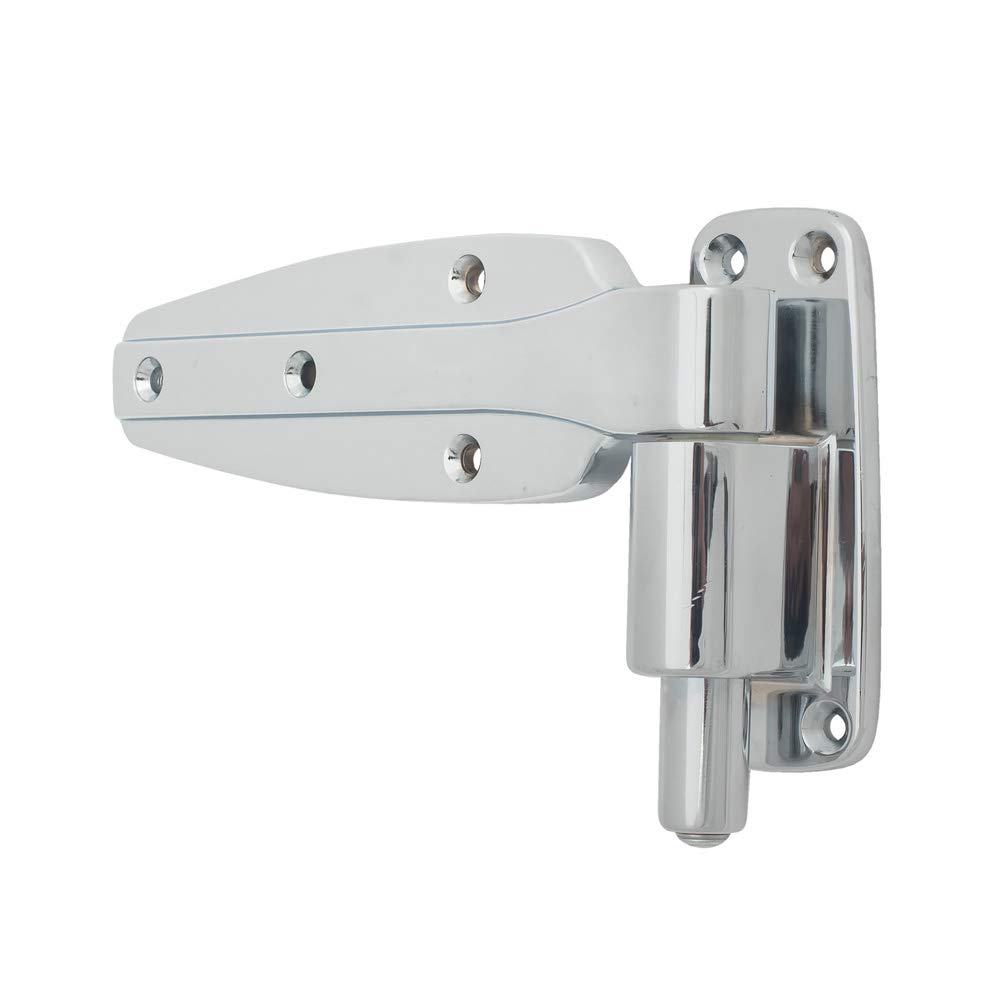 Kason 1248 Spring Assisted Hinge - 1-1/8 Inch Offset (Model 11248000016) | Heavy Duty Cabinet & Furniture Hardware for Smooth Door Operation